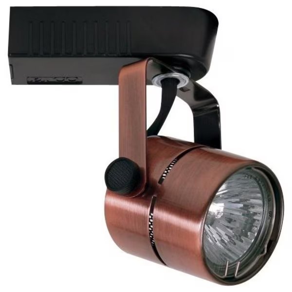 Electronic Low Voltage Cylinder Track Fixture, Elco Lighting, Mfr#: ET528B